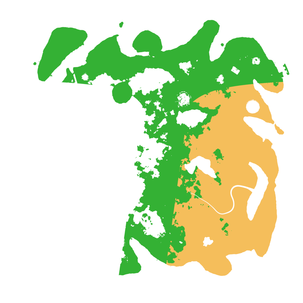 Biome Rust Map: Procedural Map, Size: 4000, Seed: 547321