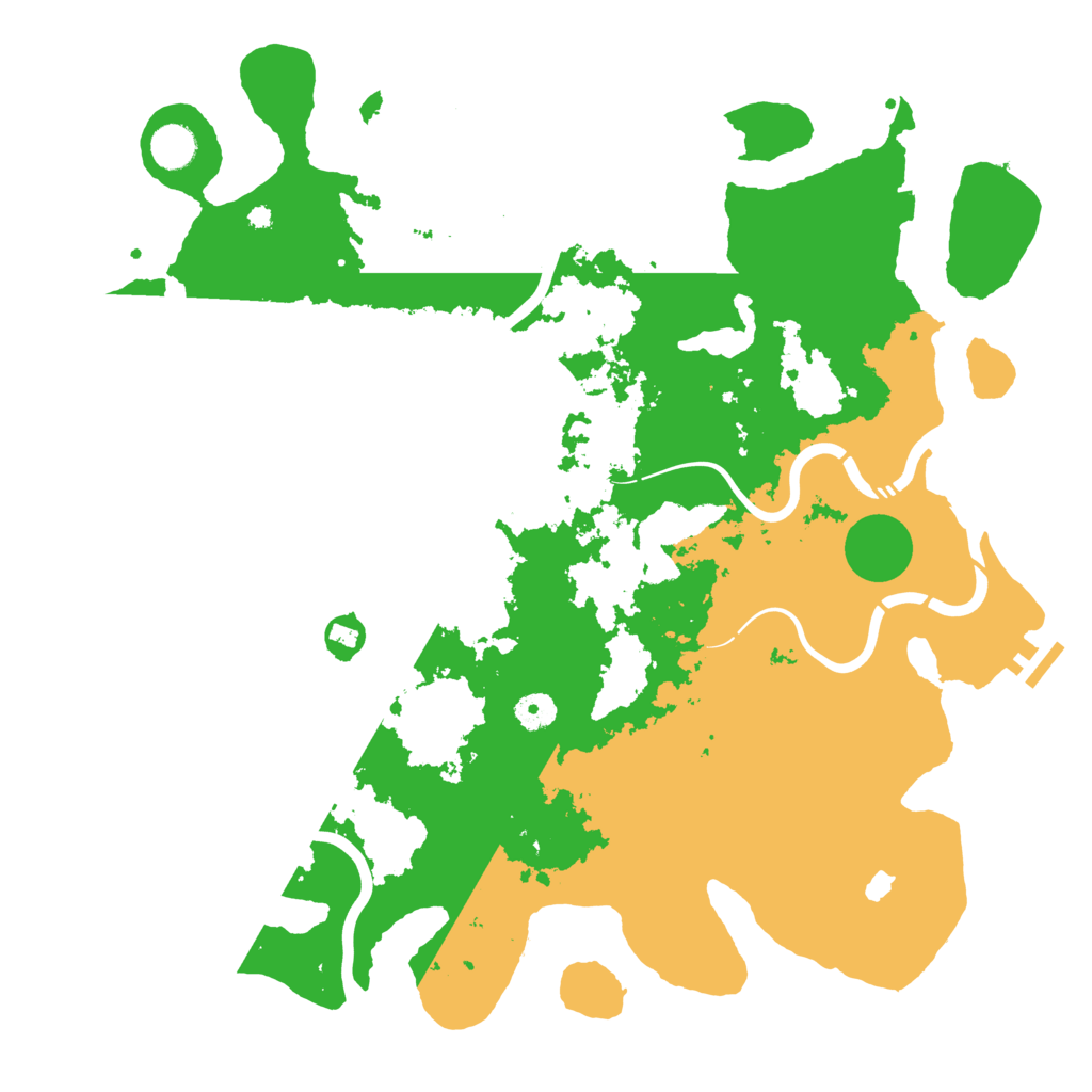 Biome Rust Map: Procedural Map, Size: 4250, Seed: 2068939603