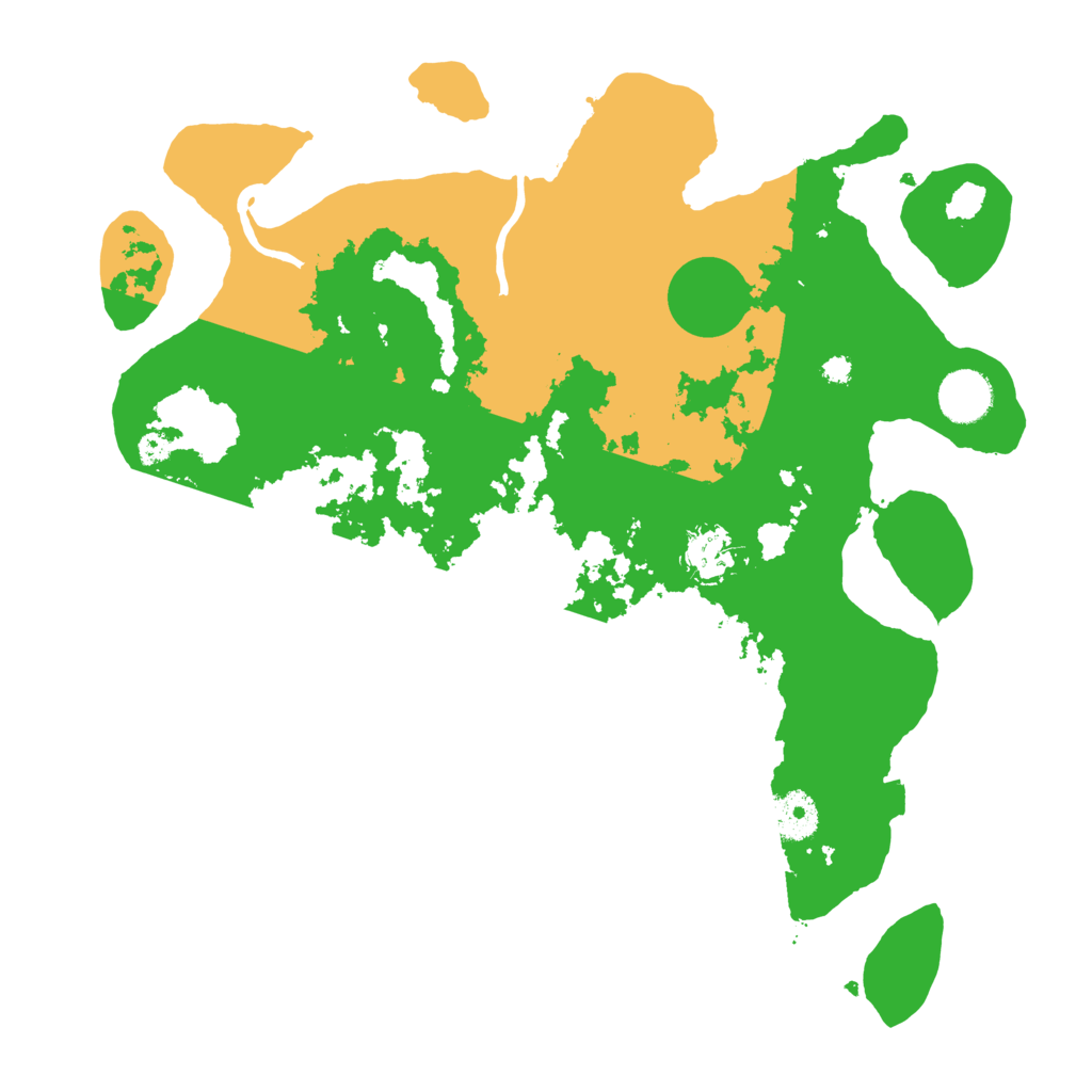 Biome Rust Map: Procedural Map, Size: 3581, Seed: 3693