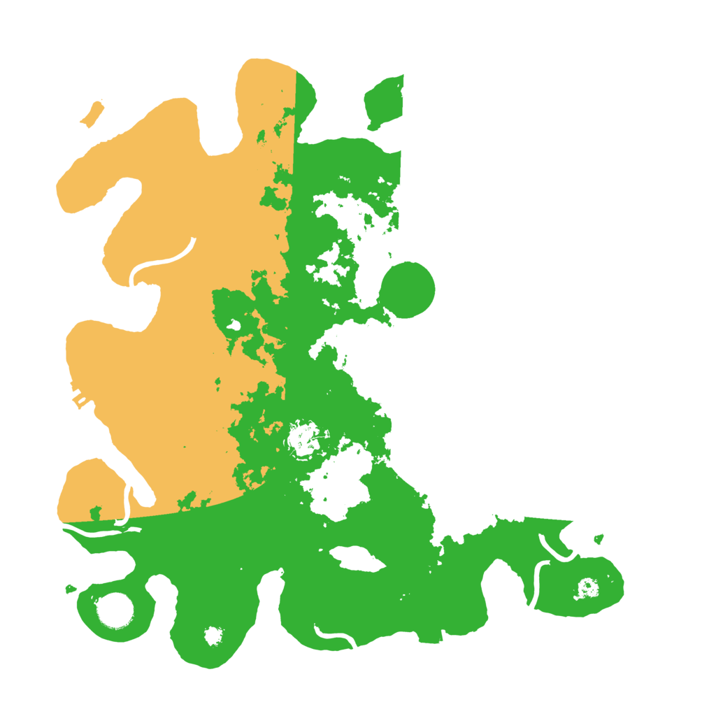 Biome Rust Map: Procedural Map, Size: 3500, Seed: 2879