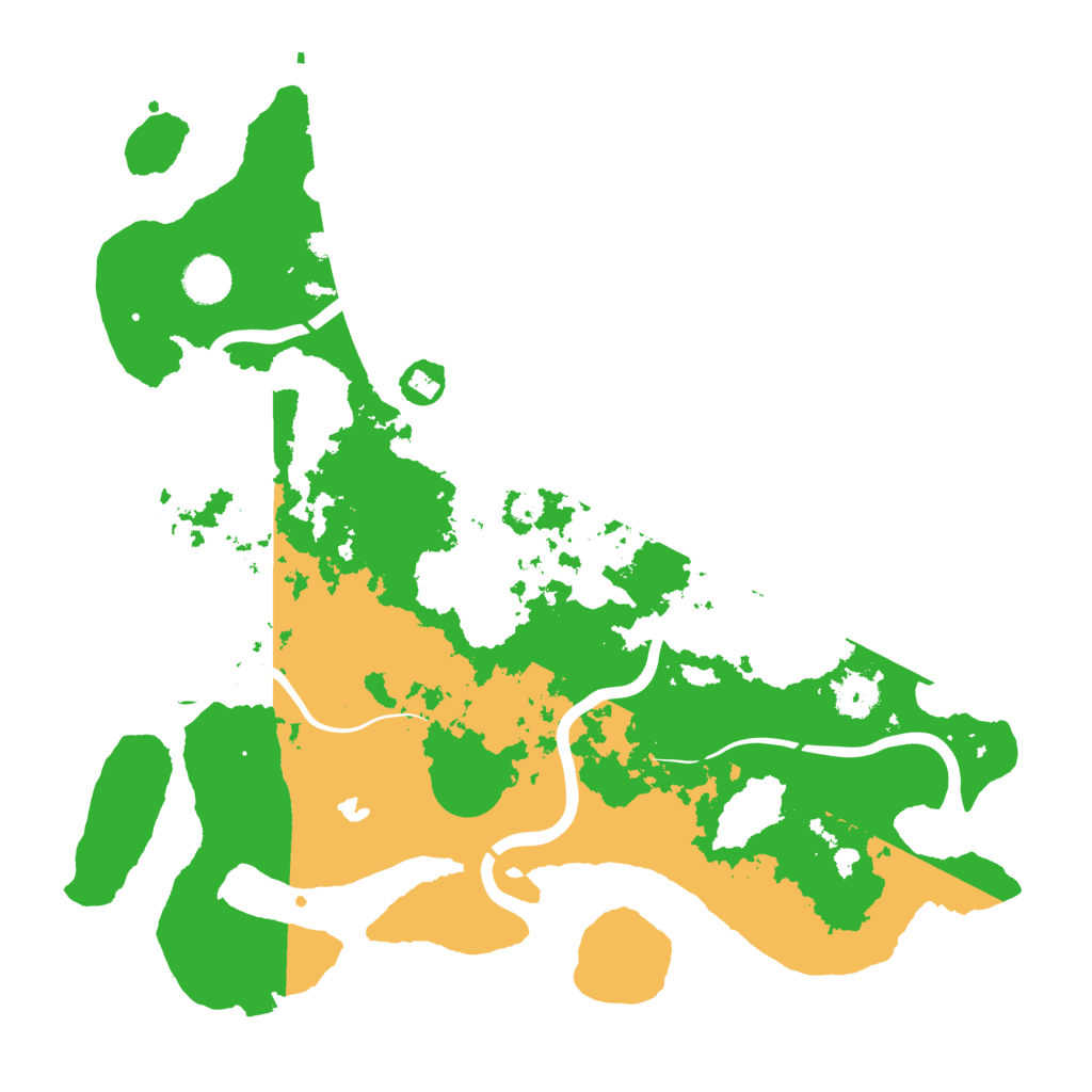 Biome Rust Map: Procedural Map, Size: 4000, Seed: 11208174