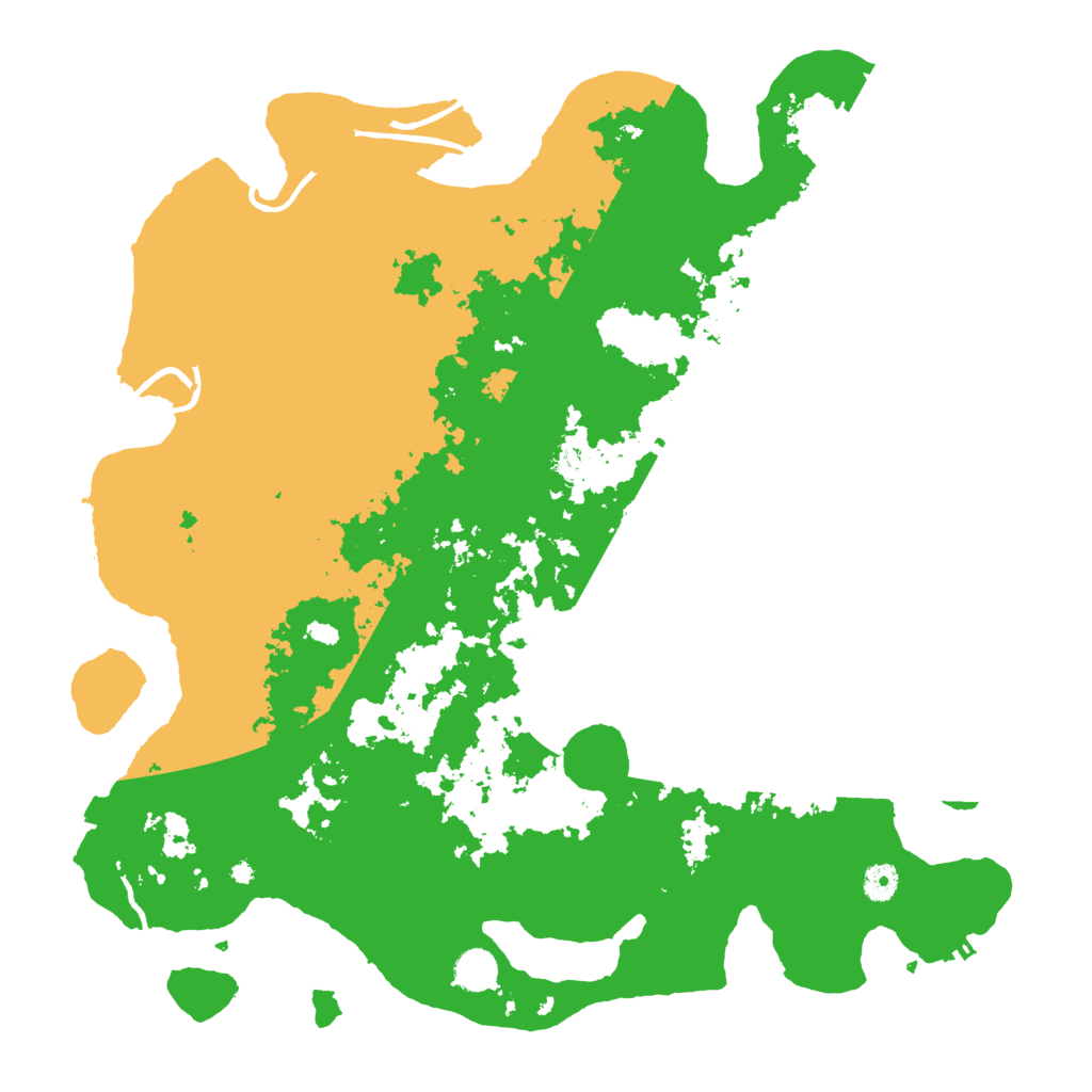 Biome Rust Map: Procedural Map, Size: 4500, Seed: 155821576