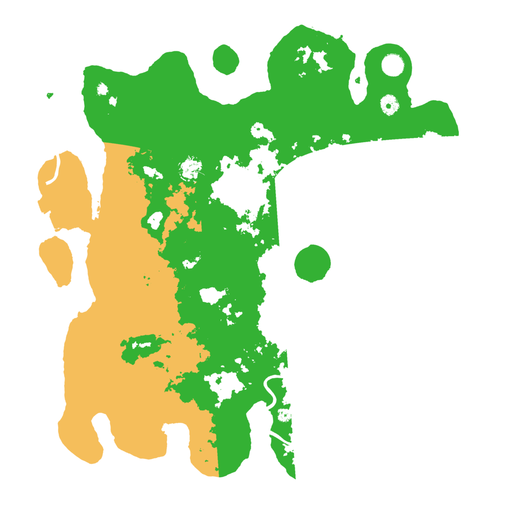 Biome Rust Map: Procedural Map, Size: 4000, Seed: 13812190