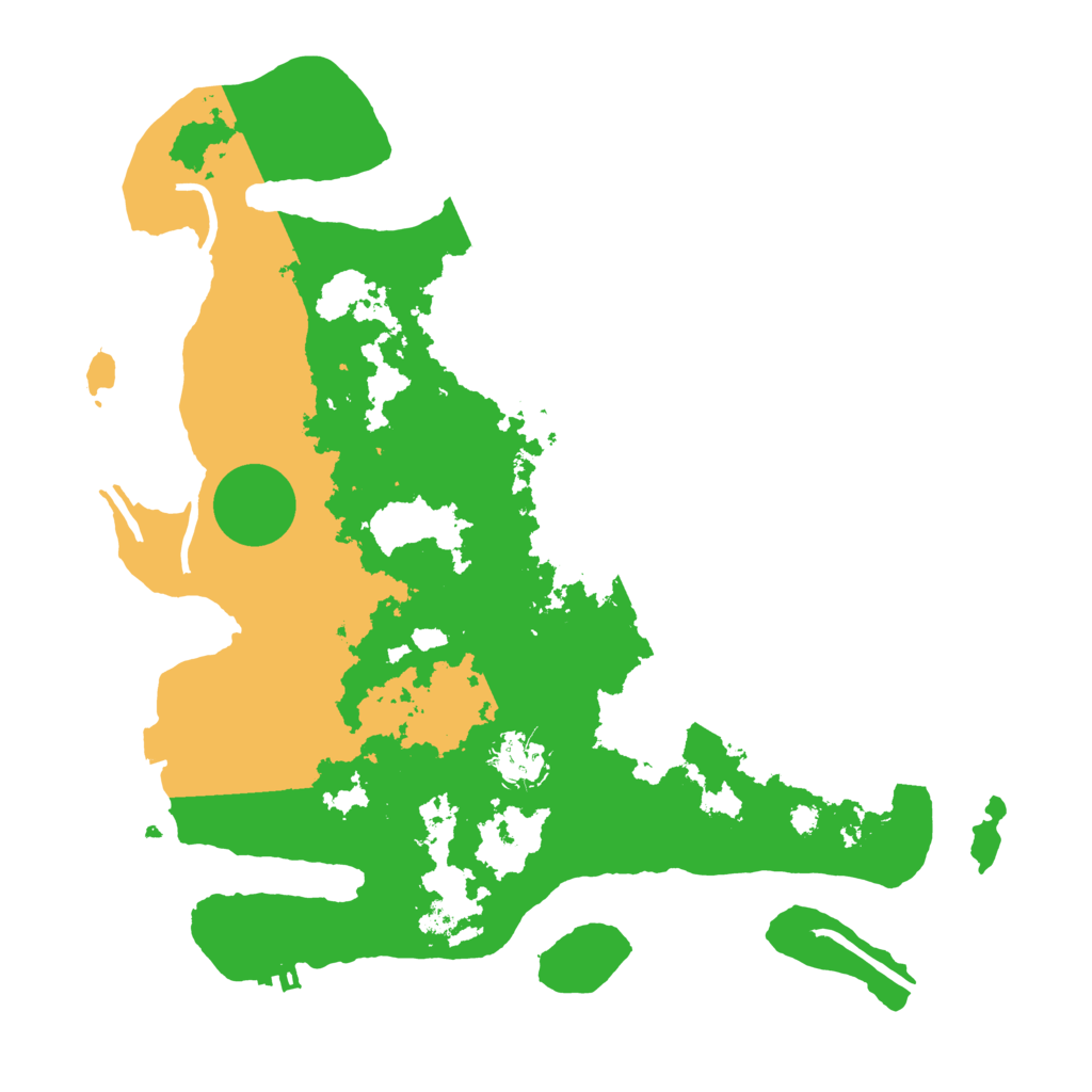 Biome Rust Map: Procedural Map, Size: 3500, Seed: 1371213754