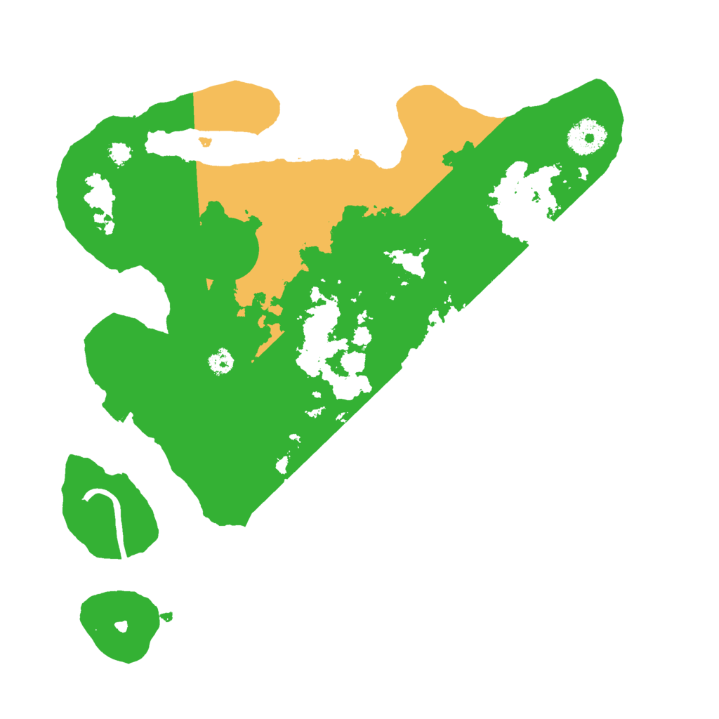 Biome Rust Map: Procedural Map, Size: 3000, Seed: 1884