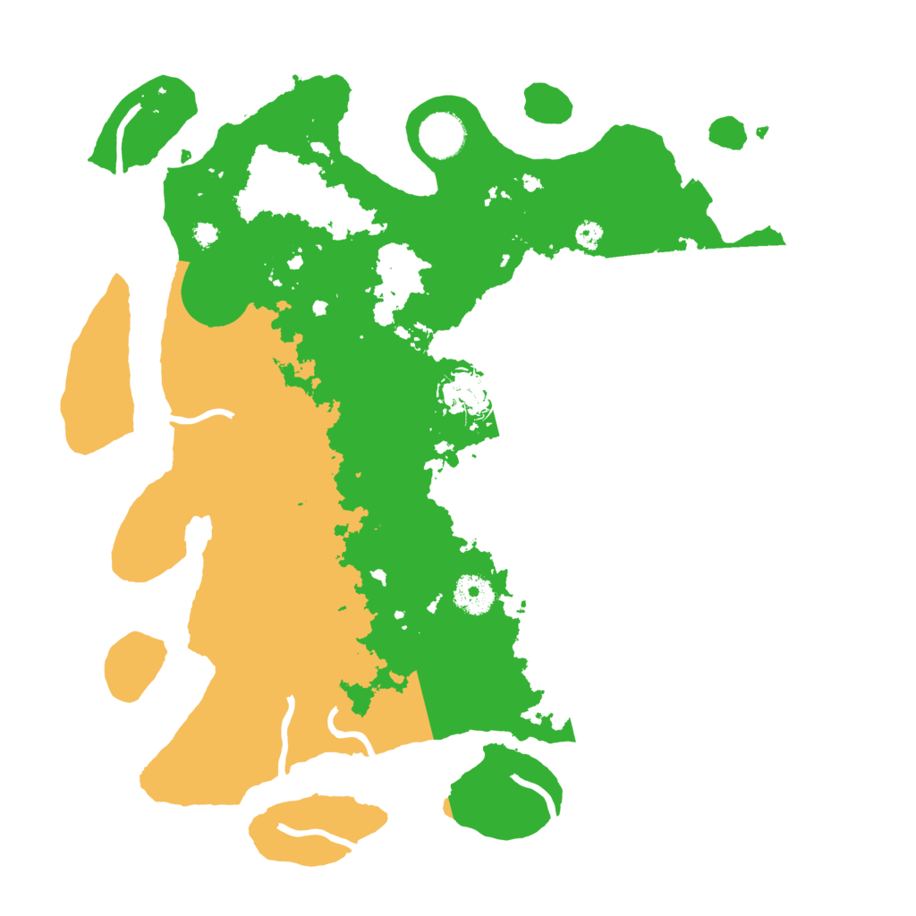 Biome Rust Map: Procedural Map, Size: 3500, Seed: 655483829