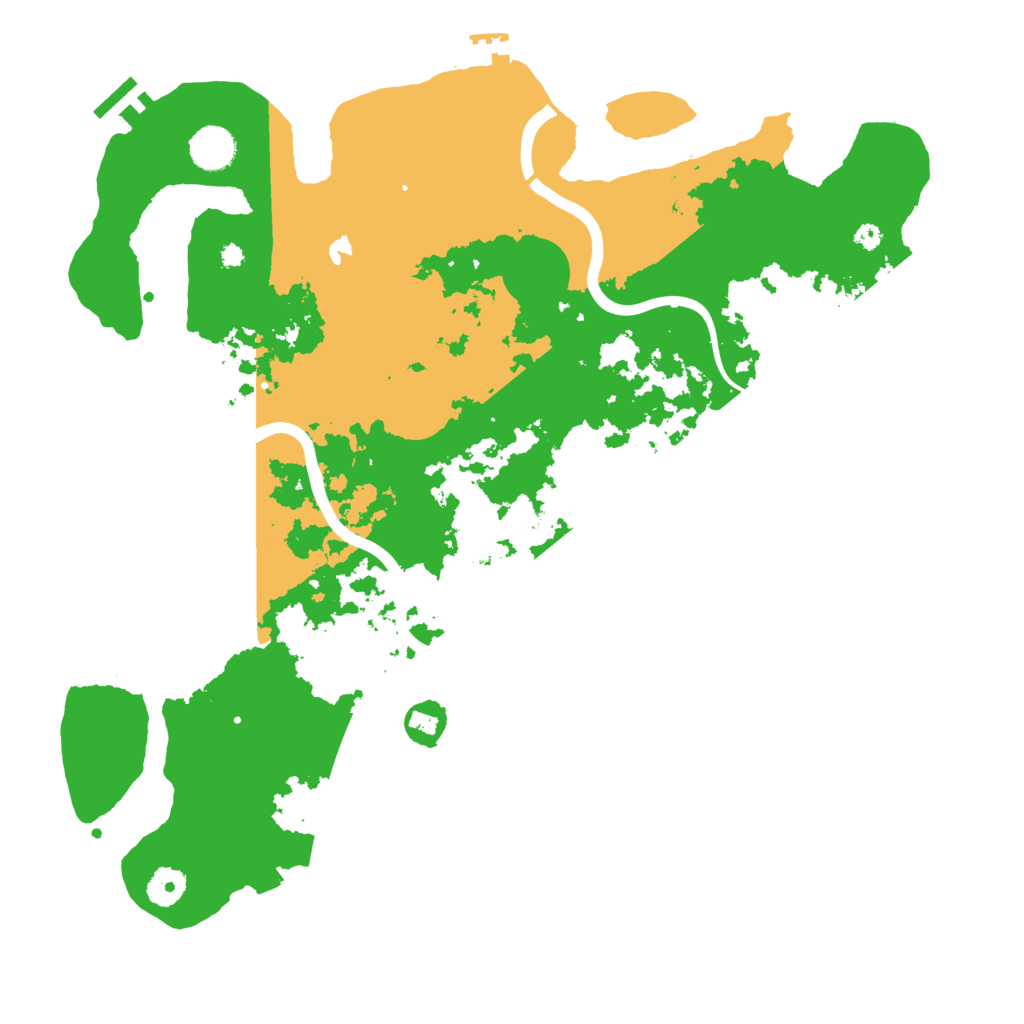 Biome Rust Map: Procedural Map, Size: 4000, Seed: 753733876