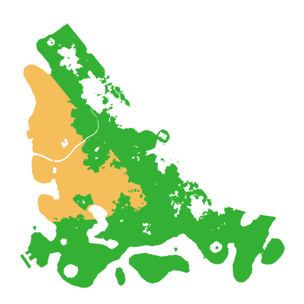 Biome Rust Map: Procedural Map, Size: 4000, Seed: 44975073