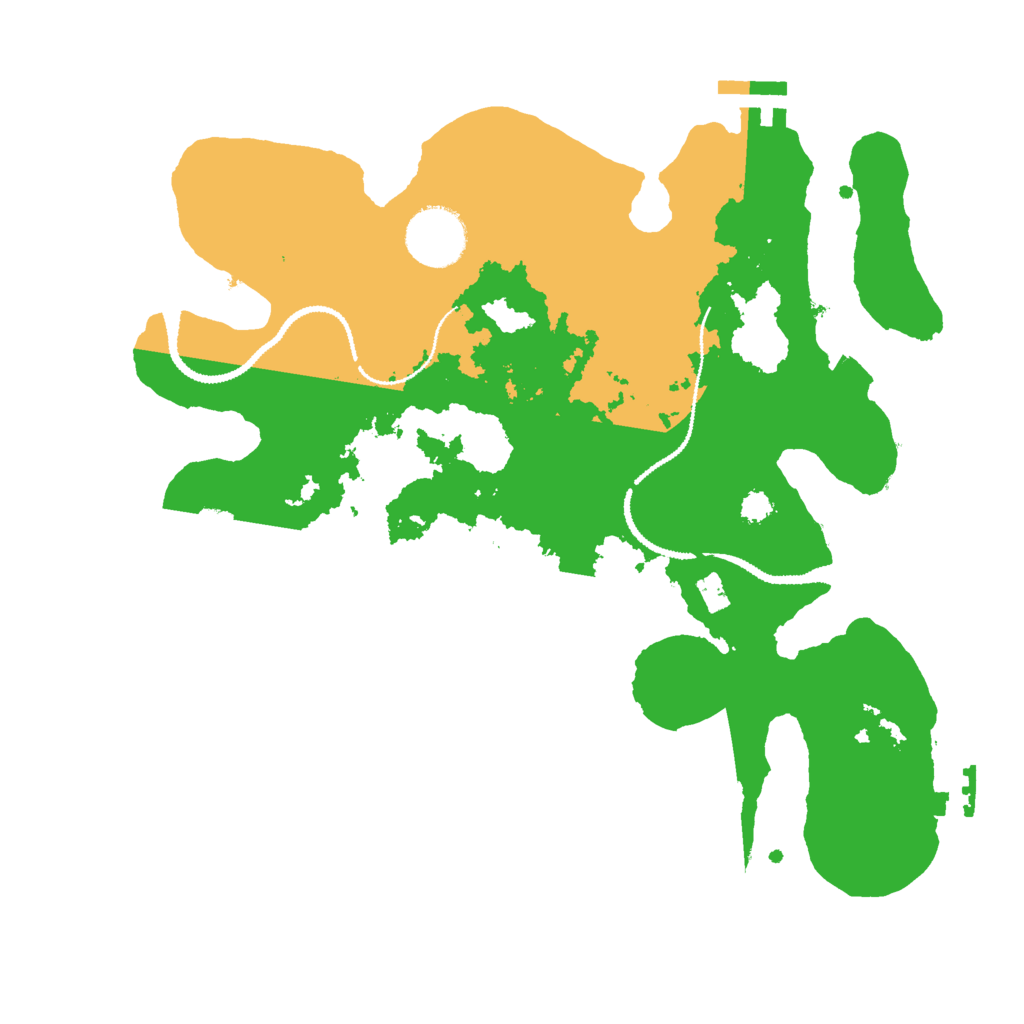 Biome Rust Map: Procedural Map, Size: 3000, Seed: 94844
