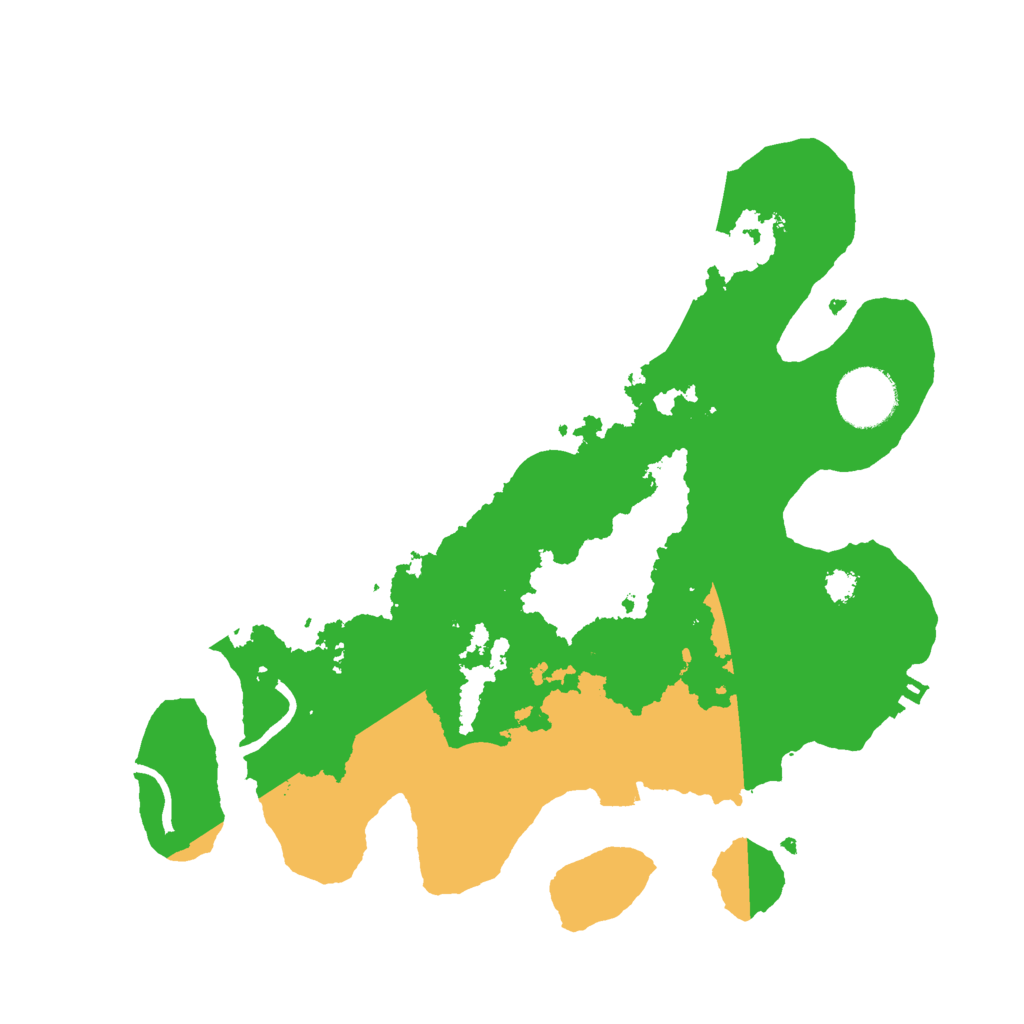 Biome Rust Map: Procedural Map, Size: 3000, Seed: 9826753