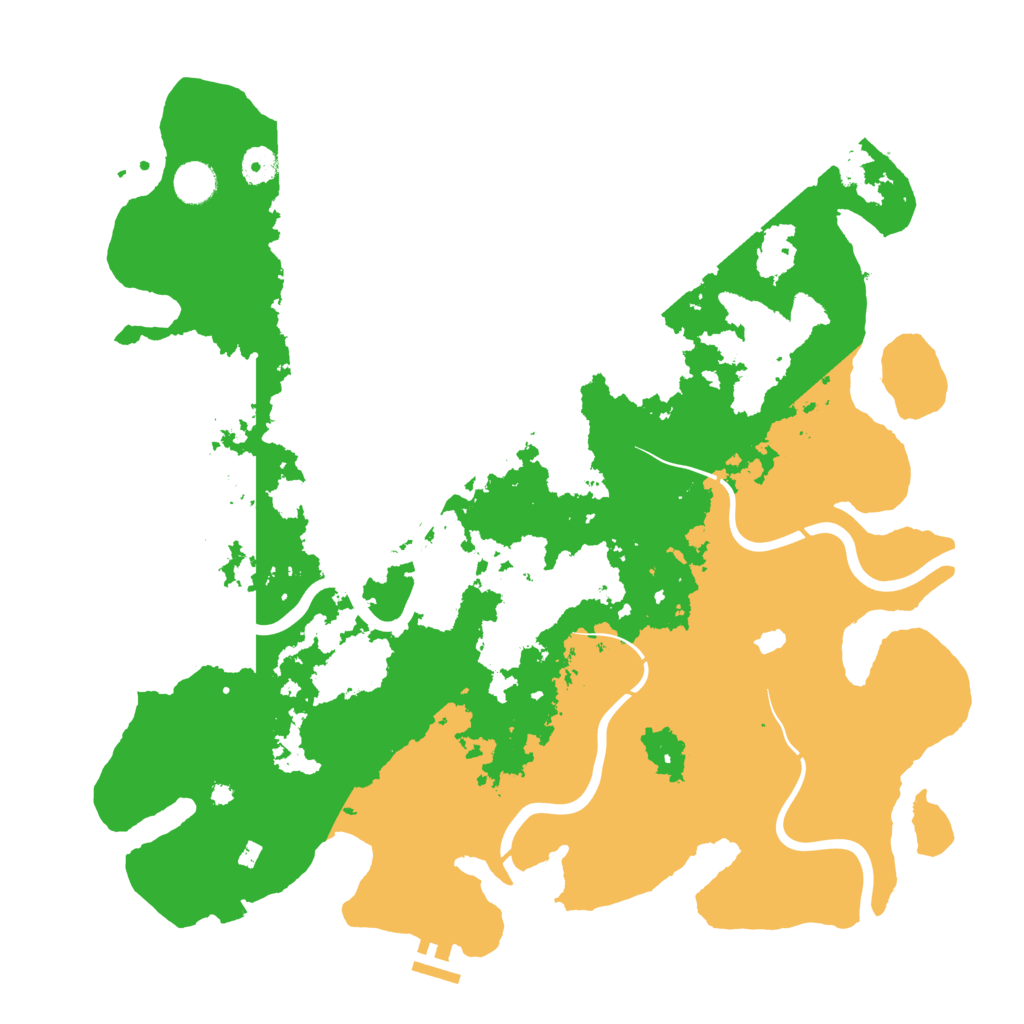 Biome Rust Map: Procedural Map, Size: 4250, Seed: 2079163866
