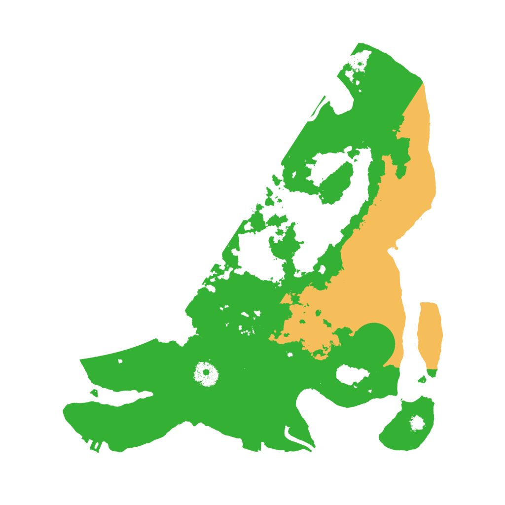 Biome Rust Map: Procedural Map, Size: 3150, Seed: 601548