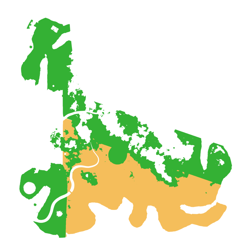 Biome Rust Map: Procedural Map, Size: 3750, Seed: 32645