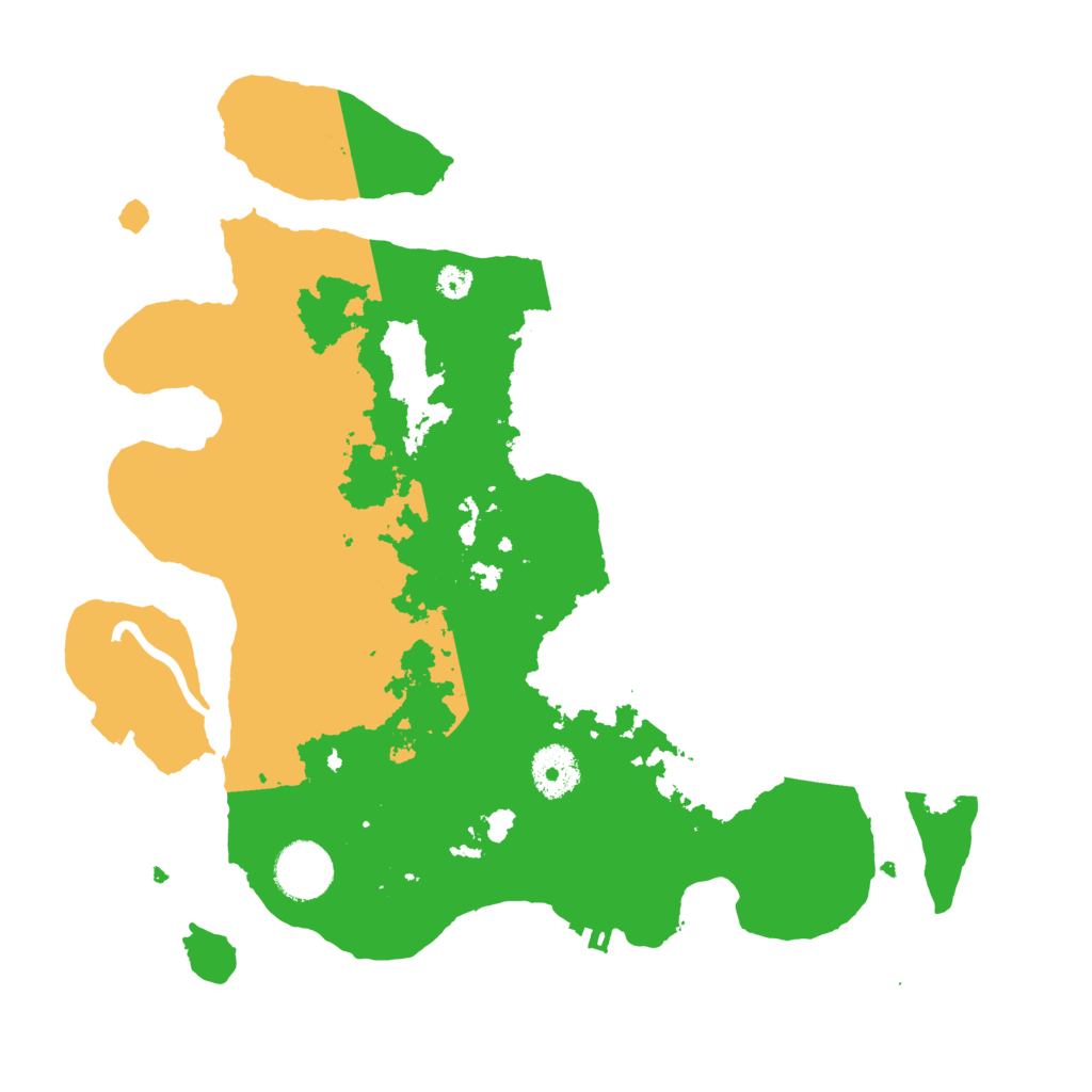 Biome Rust Map: Procedural Map, Size: 3300, Seed: 1937529