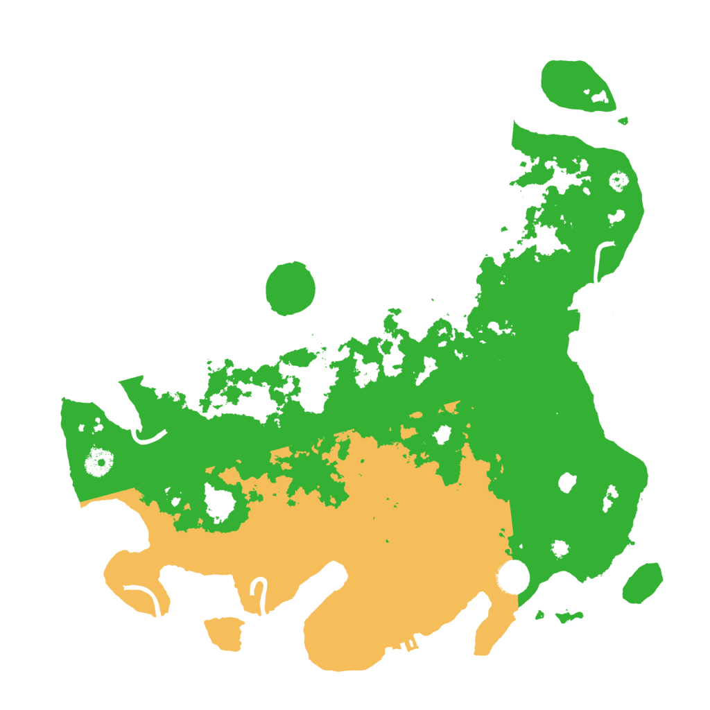 Biome Rust Map: Procedural Map, Size: 3800, Seed: 4415878