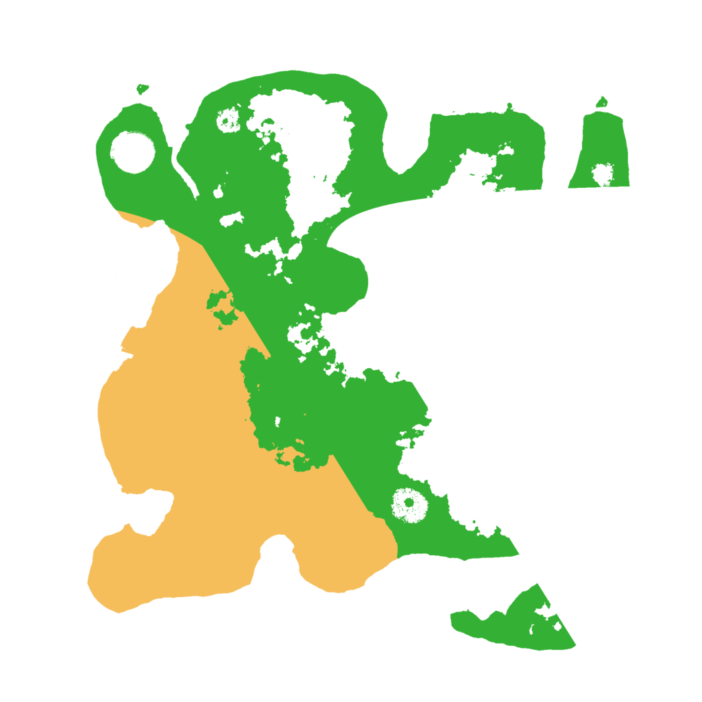 Biome Rust Map: Procedural Map, Size: 3000, Seed: 414985002