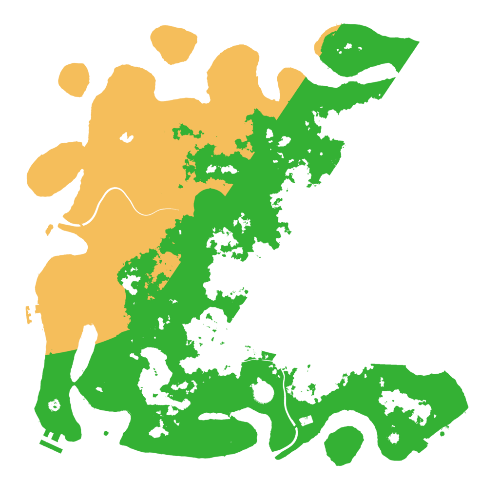 Biome Rust Map: Procedural Map, Size: 4250, Seed: 968