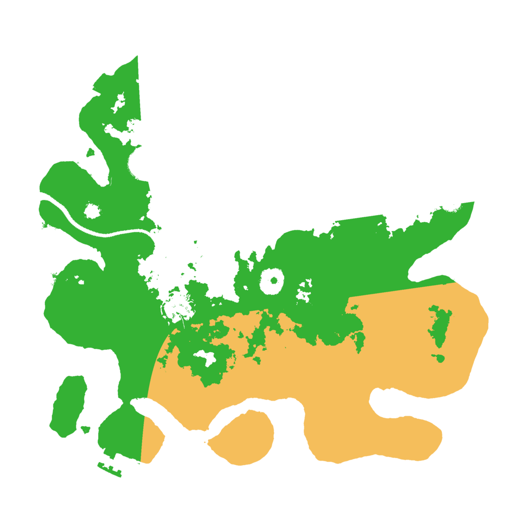 Biome Rust Map: Procedural Map, Size: 3000, Seed: 1155216085