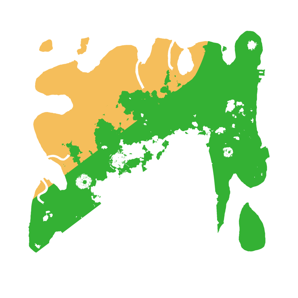Biome Rust Map: Procedural Map, Size: 3000, Seed: 74842