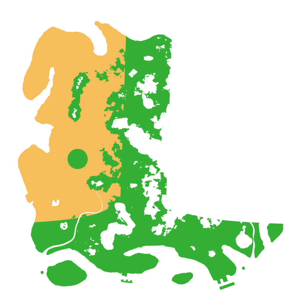 Biome Rust Map: Procedural Map, Size: 4000, Seed: 781235374