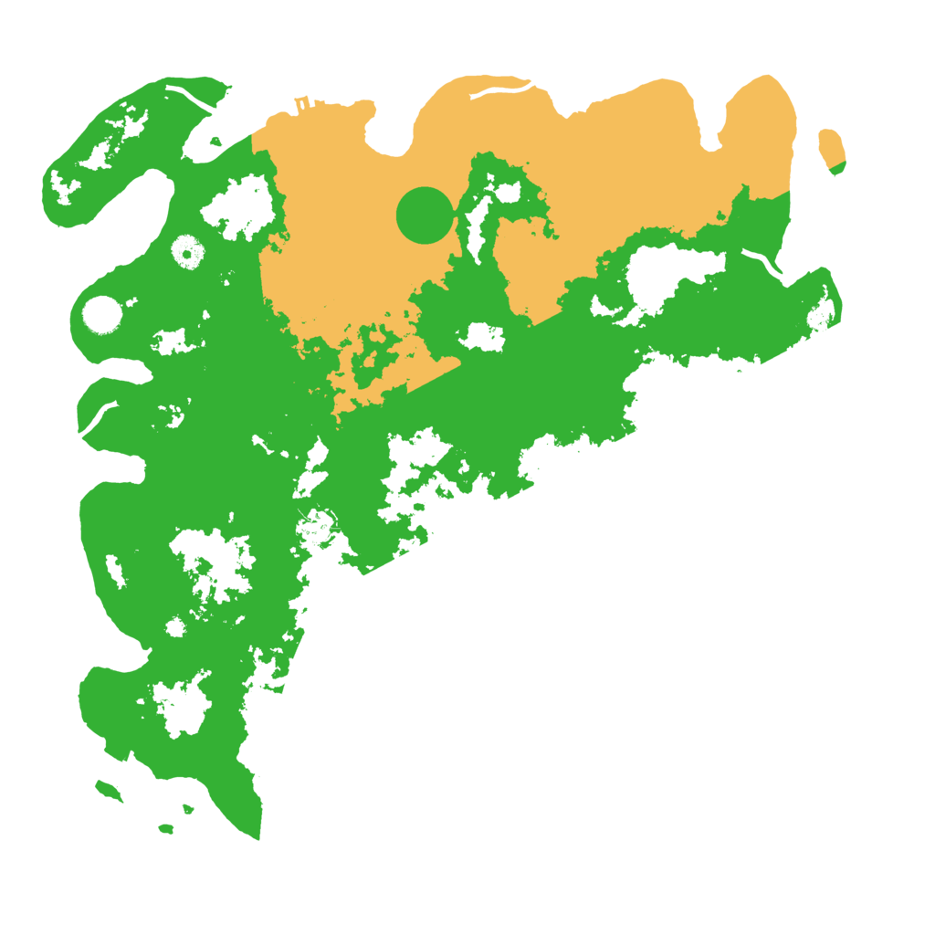 Biome Rust Map: Procedural Map, Size: 4300, Seed: 57958053