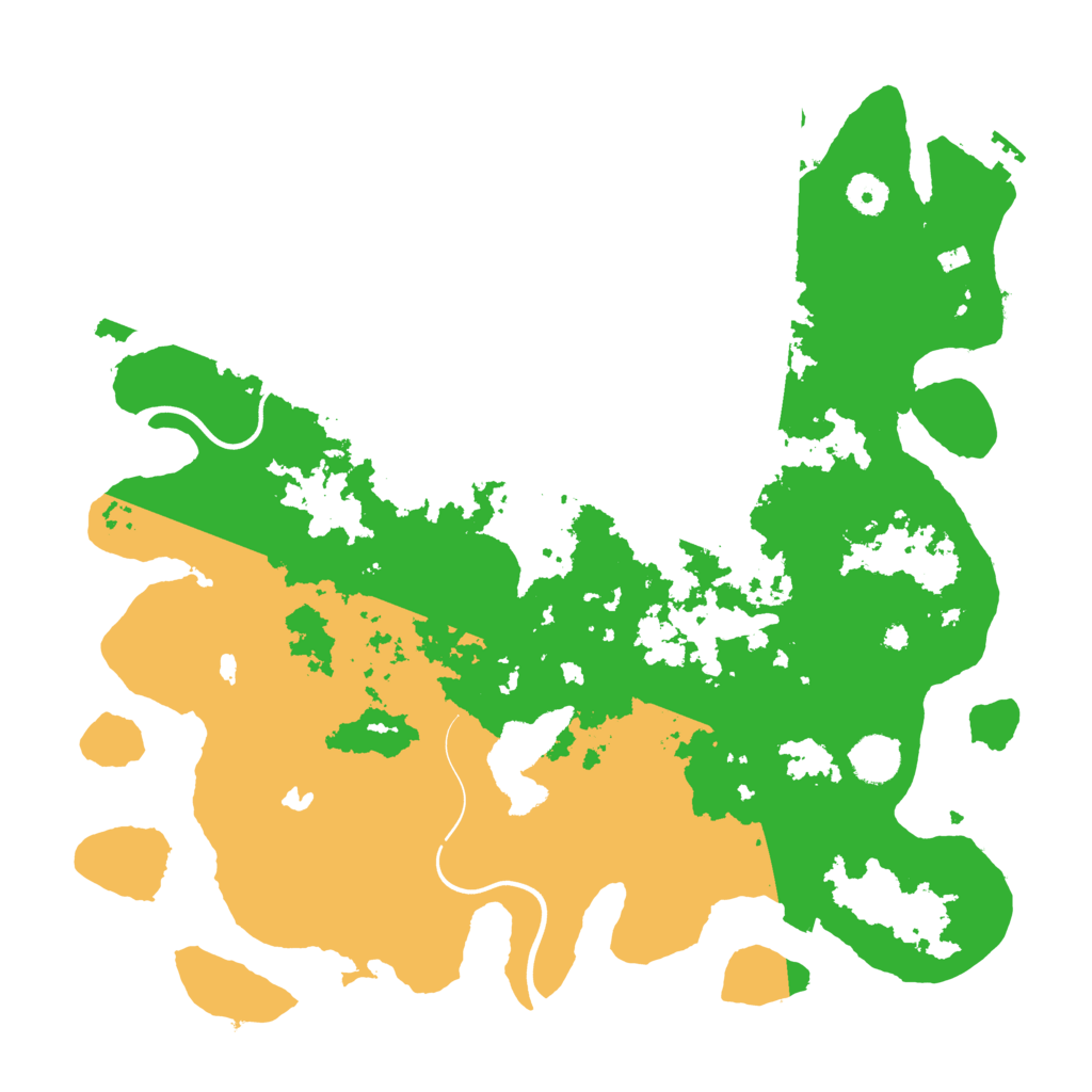 Biome Rust Map: Procedural Map, Size: 4000, Seed: 1230426325