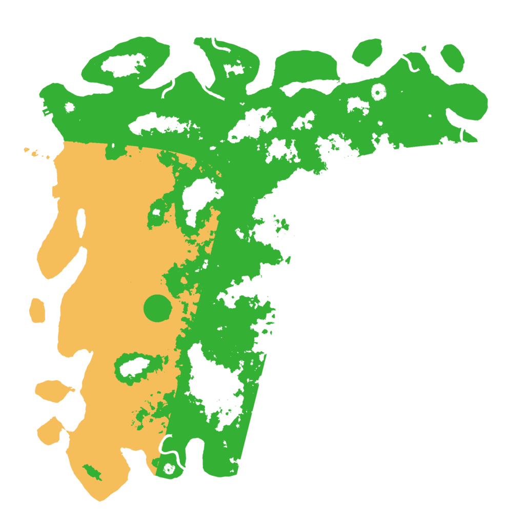 Biome Rust Map: Procedural Map, Size: 5000, Seed: 230697