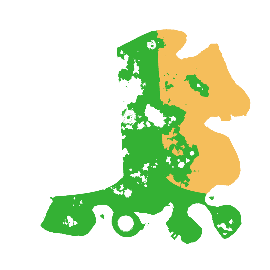 Biome Rust Map: Procedural Map, Size: 3000, Seed: 1840639003