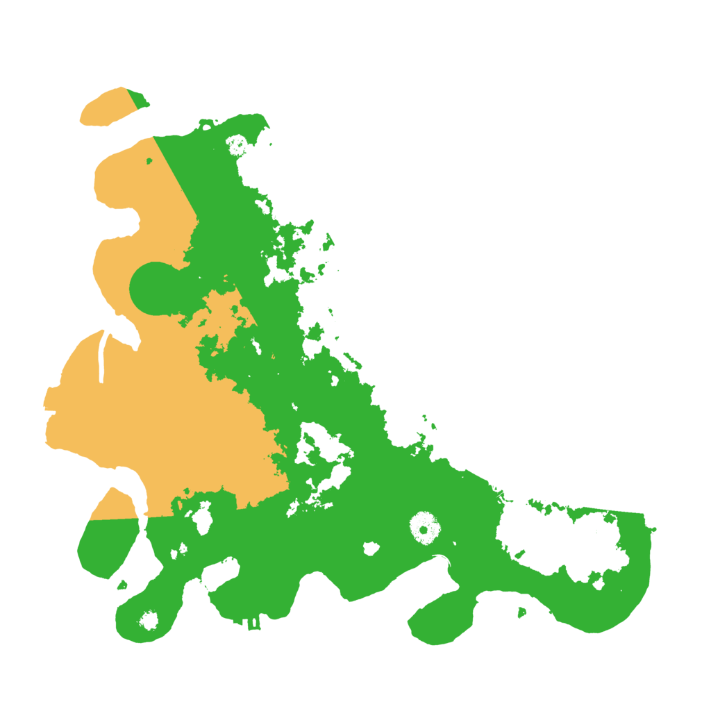 Biome Rust Map: Procedural Map, Size: 3500, Seed: 693505430