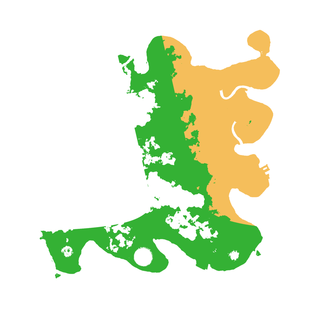 Biome Rust Map: Procedural Map, Size: 3000, Seed: 1826