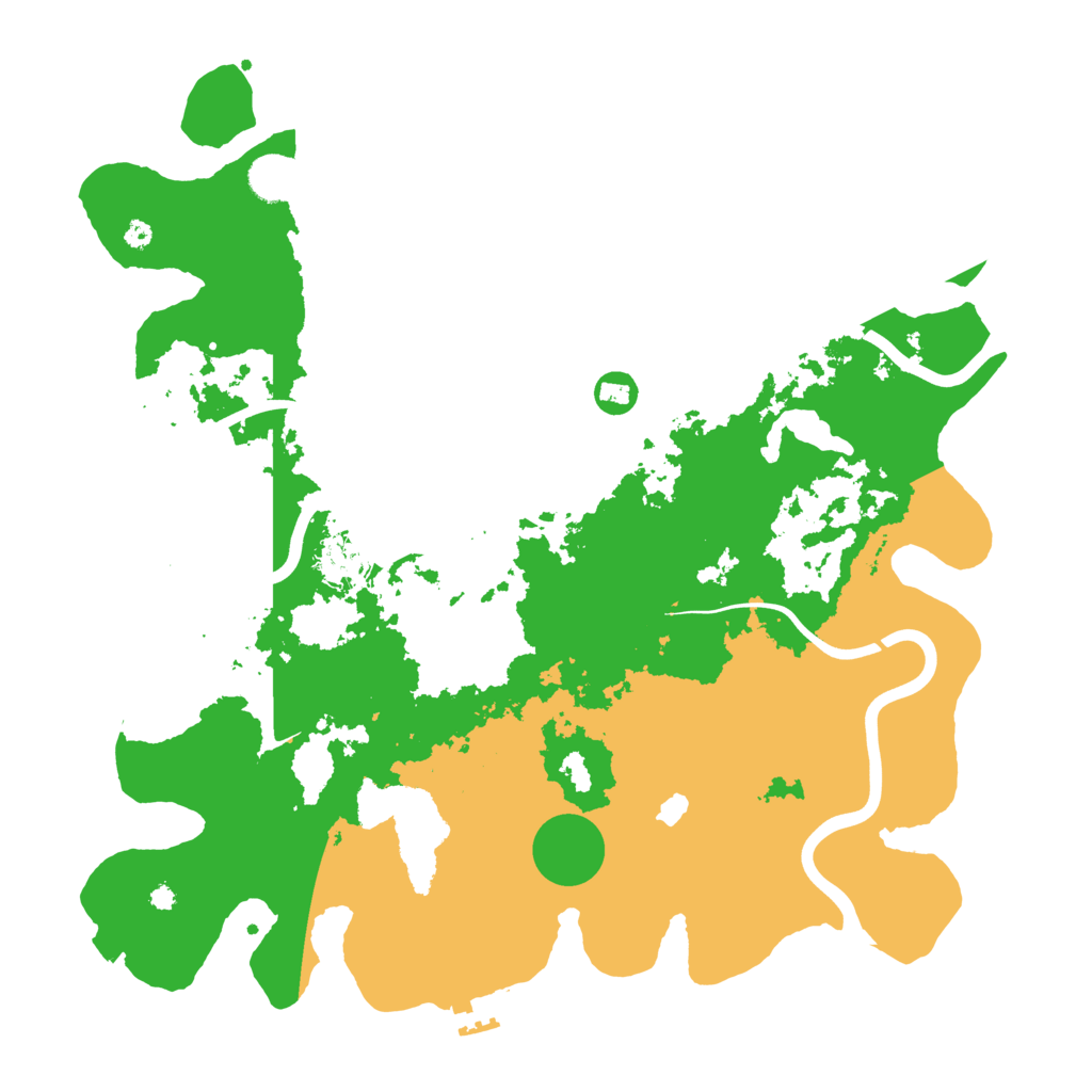 Biome Rust Map: Procedural Map, Size: 4000, Seed: 2057869980