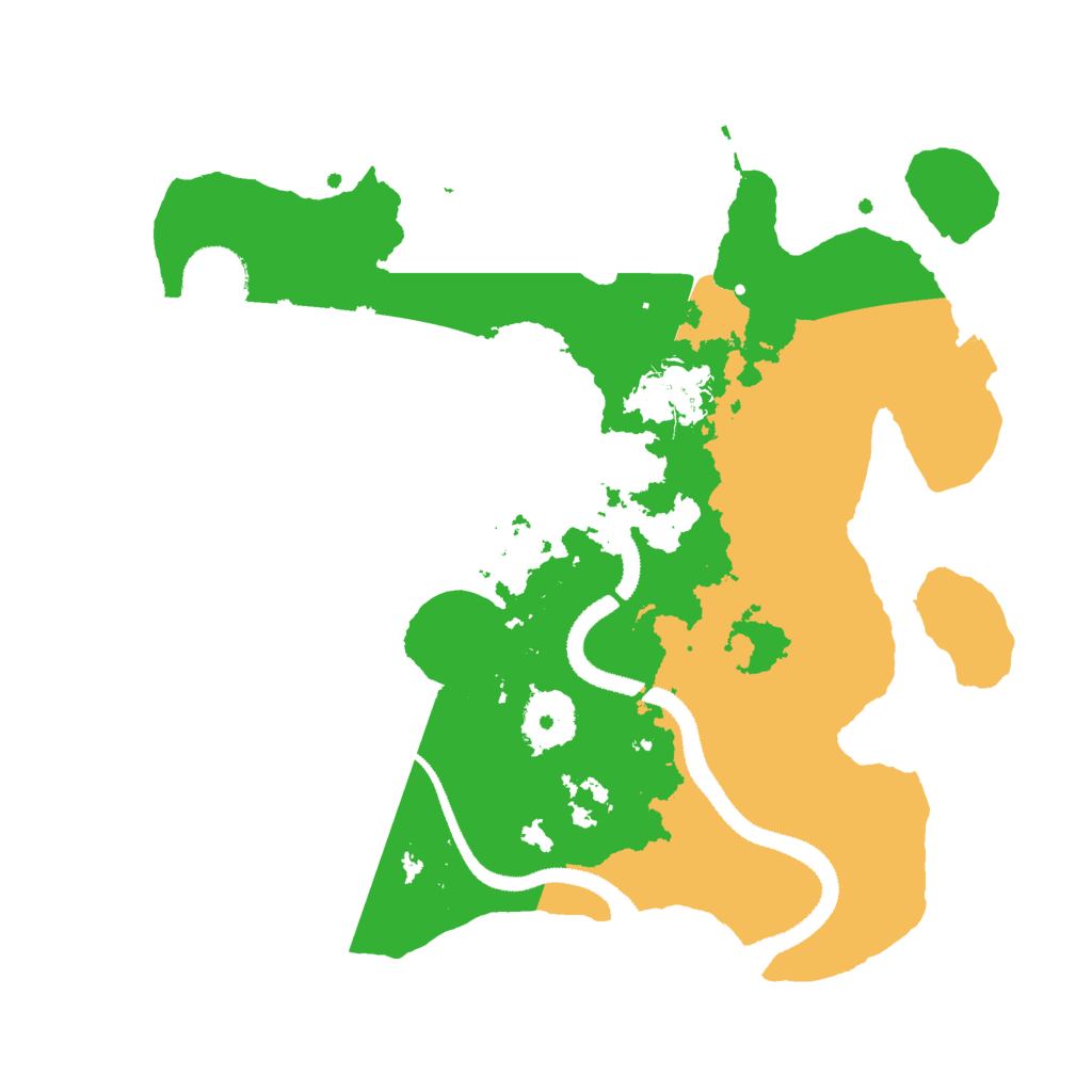 Biome Rust Map: Procedural Map, Size: 3000, Seed: 1034288302