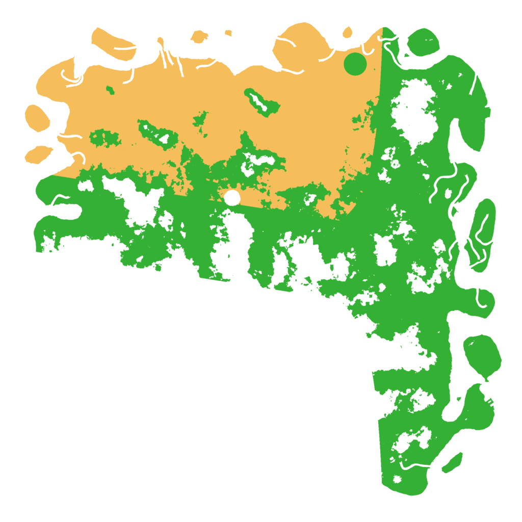 Biome Rust Map: Procedural Map, Size: 6000, Seed: 124756458