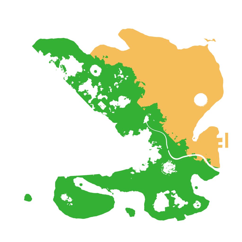 Biome Rust Map: Procedural Map, Size: 3250, Seed: 1564962974