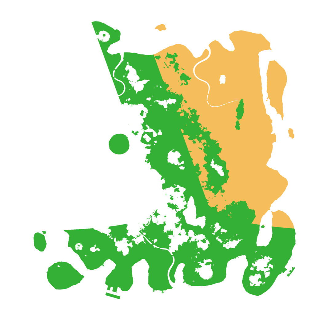 Biome Rust Map: Procedural Map, Size: 4300, Seed: 22662570