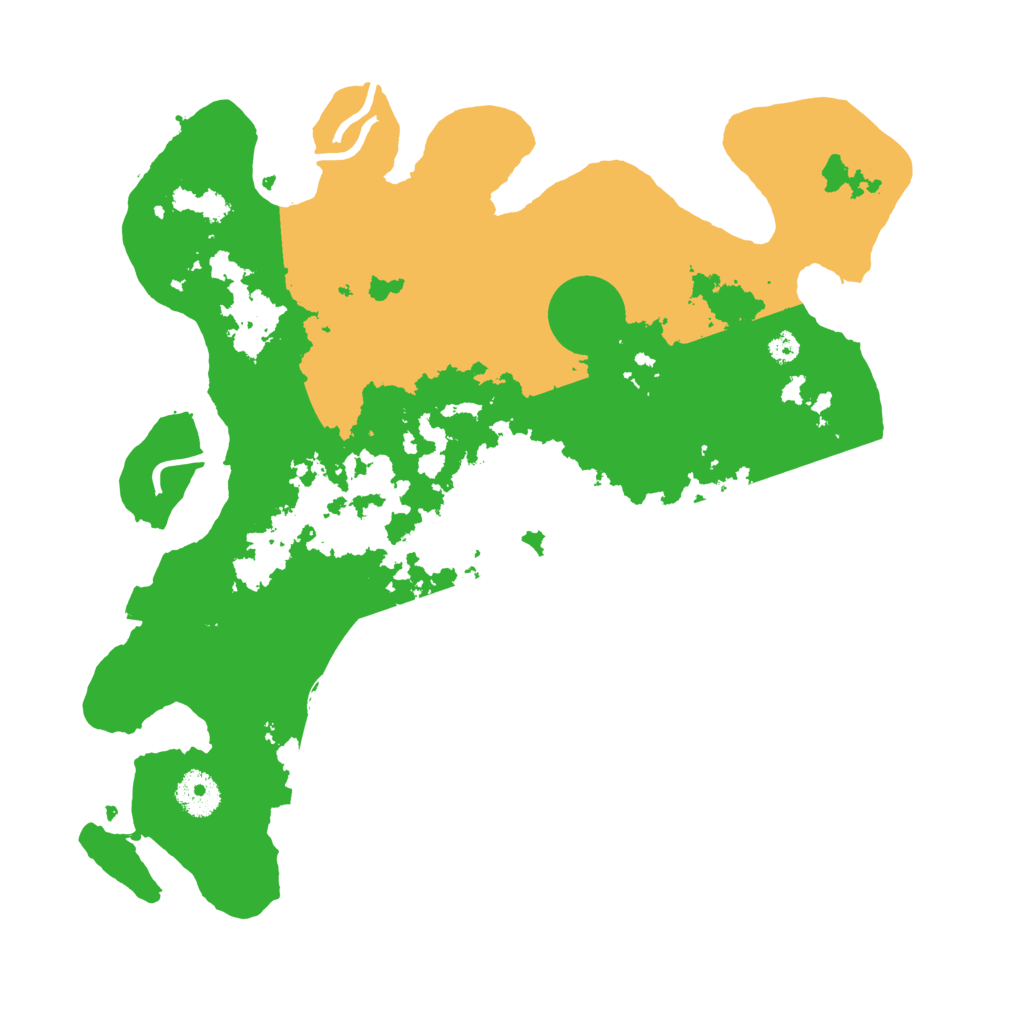 Biome Rust Map: Procedural Map, Size: 3500, Seed: 907969017