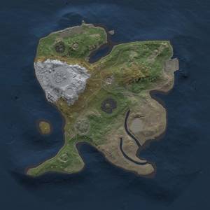 Thumbnail Rust Map: Procedural Map, Size: 2000, Seed: 108620008, 7 Monuments