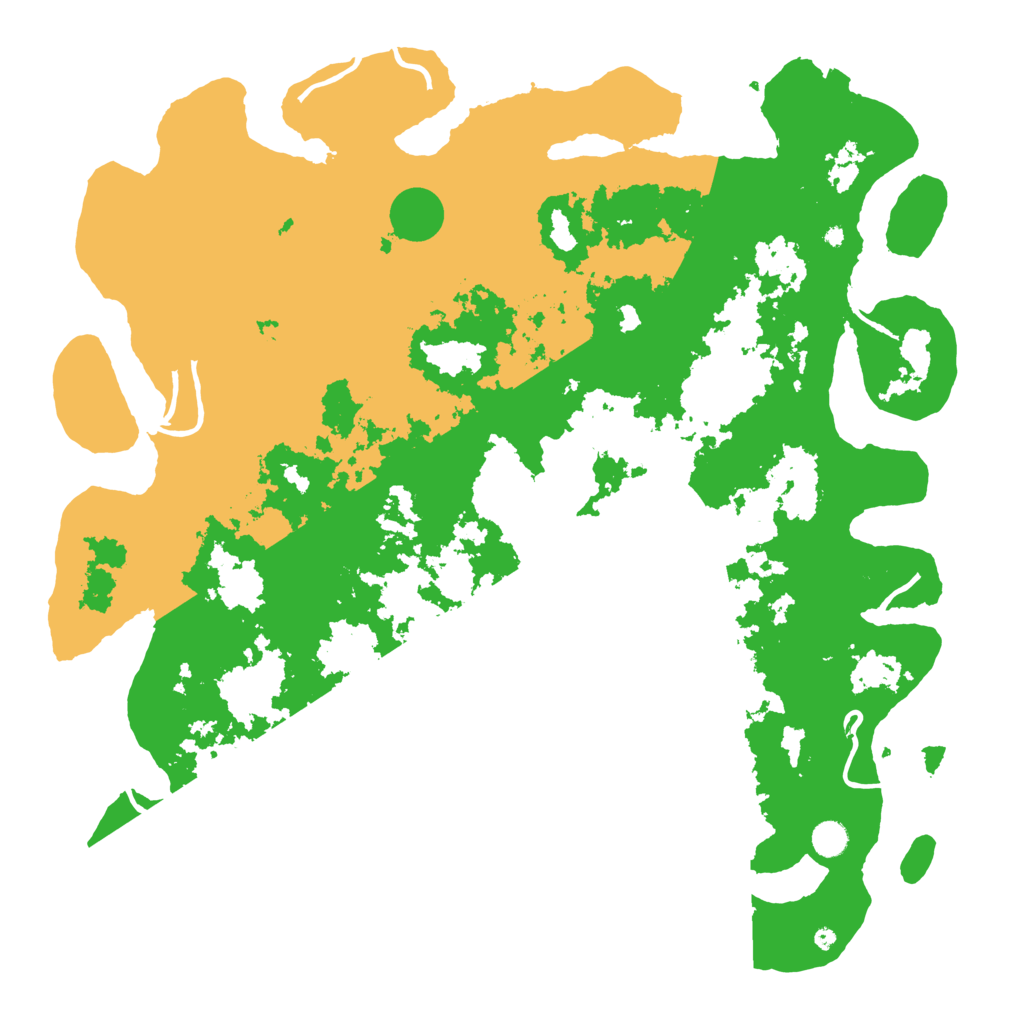 Biome Rust Map: Procedural Map, Size: 5000, Seed: 6648