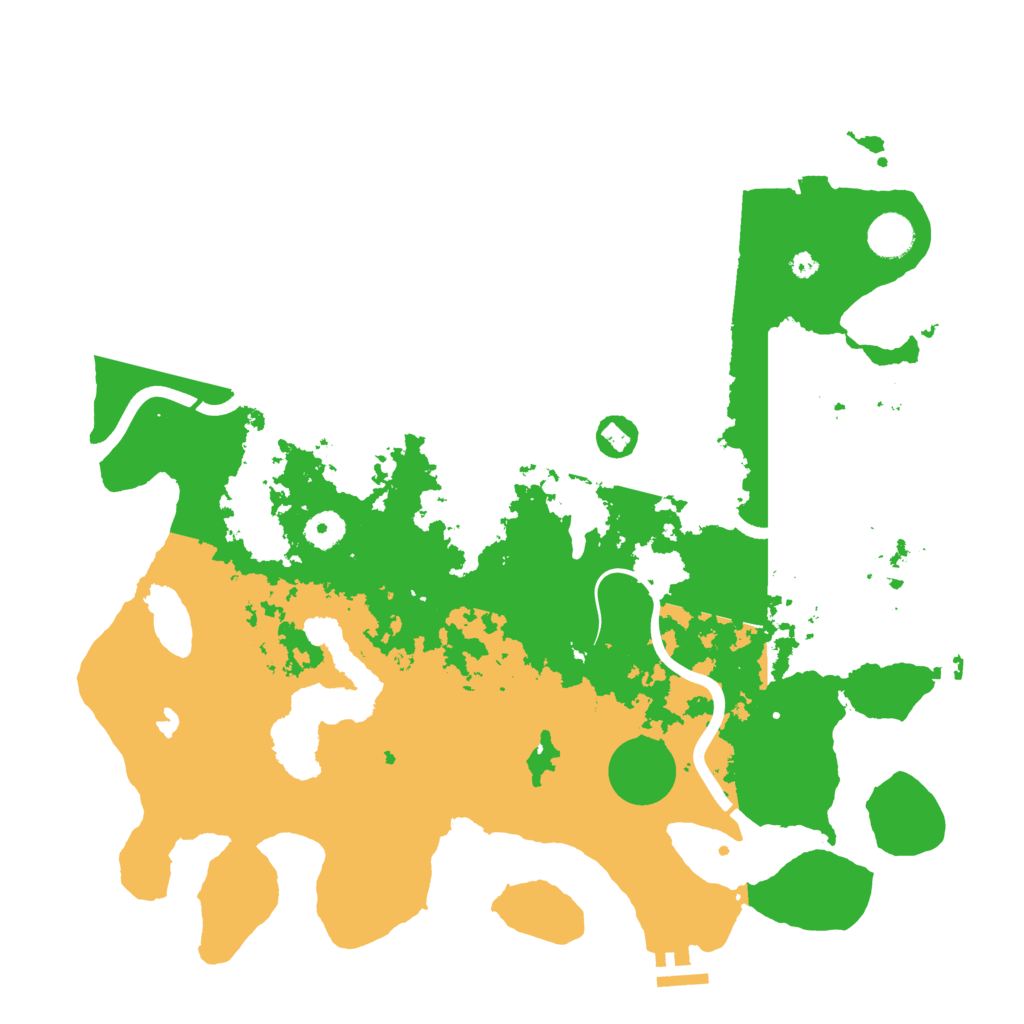 Biome Rust Map: Procedural Map, Size: 4000, Seed: 32952