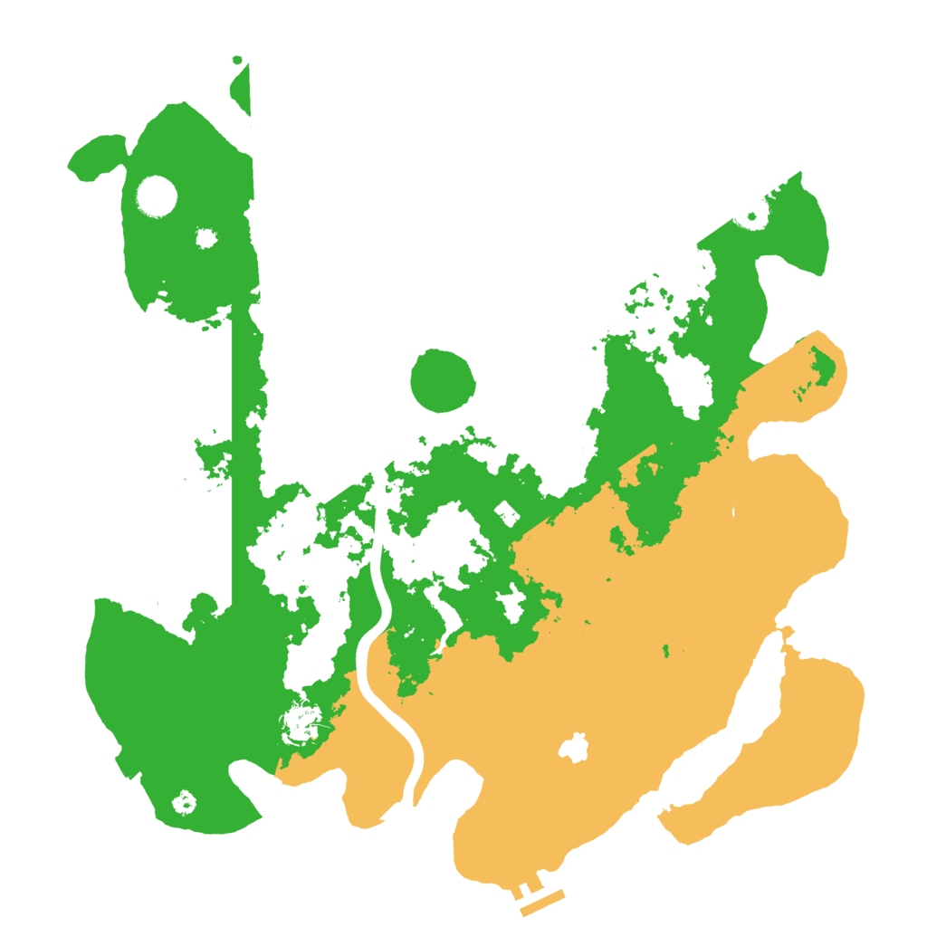 Biome Rust Map: Procedural Map, Size: 4000, Seed: 187187