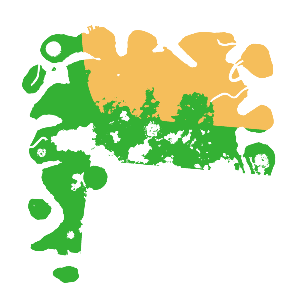 Biome Rust Map: Procedural Map, Size: 3500, Seed: 84768267
