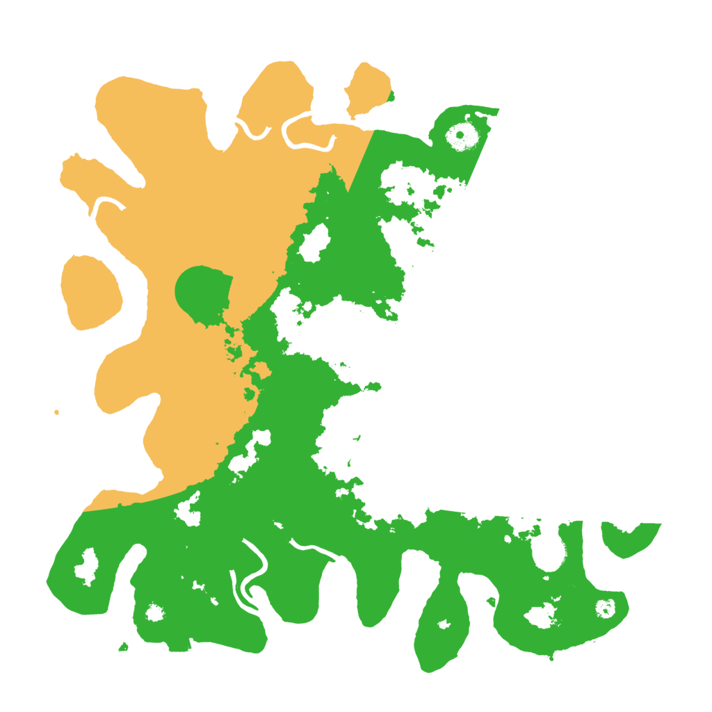 Biome Rust Map: Procedural Map, Size: 3700, Seed: 15072023