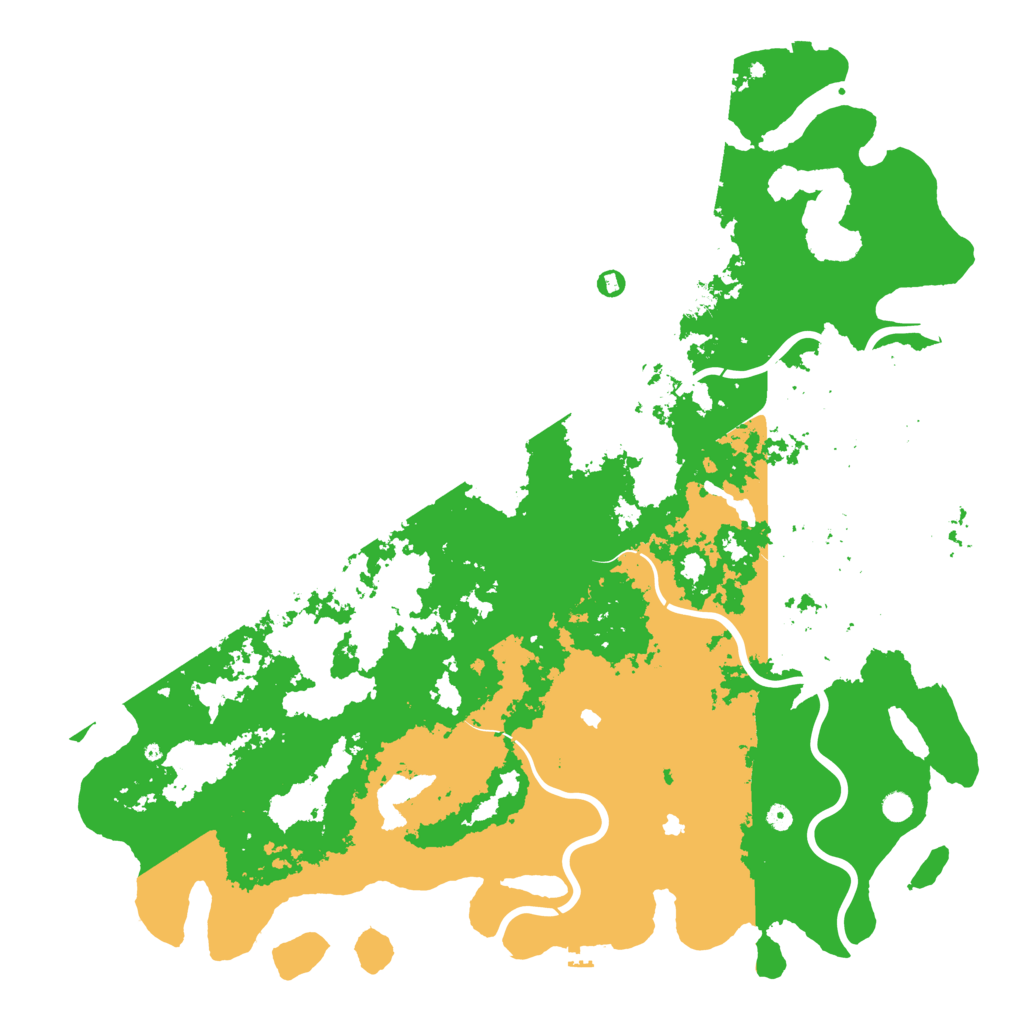 Biome Rust Map: Procedural Map, Size: 6000, Seed: 9826753
