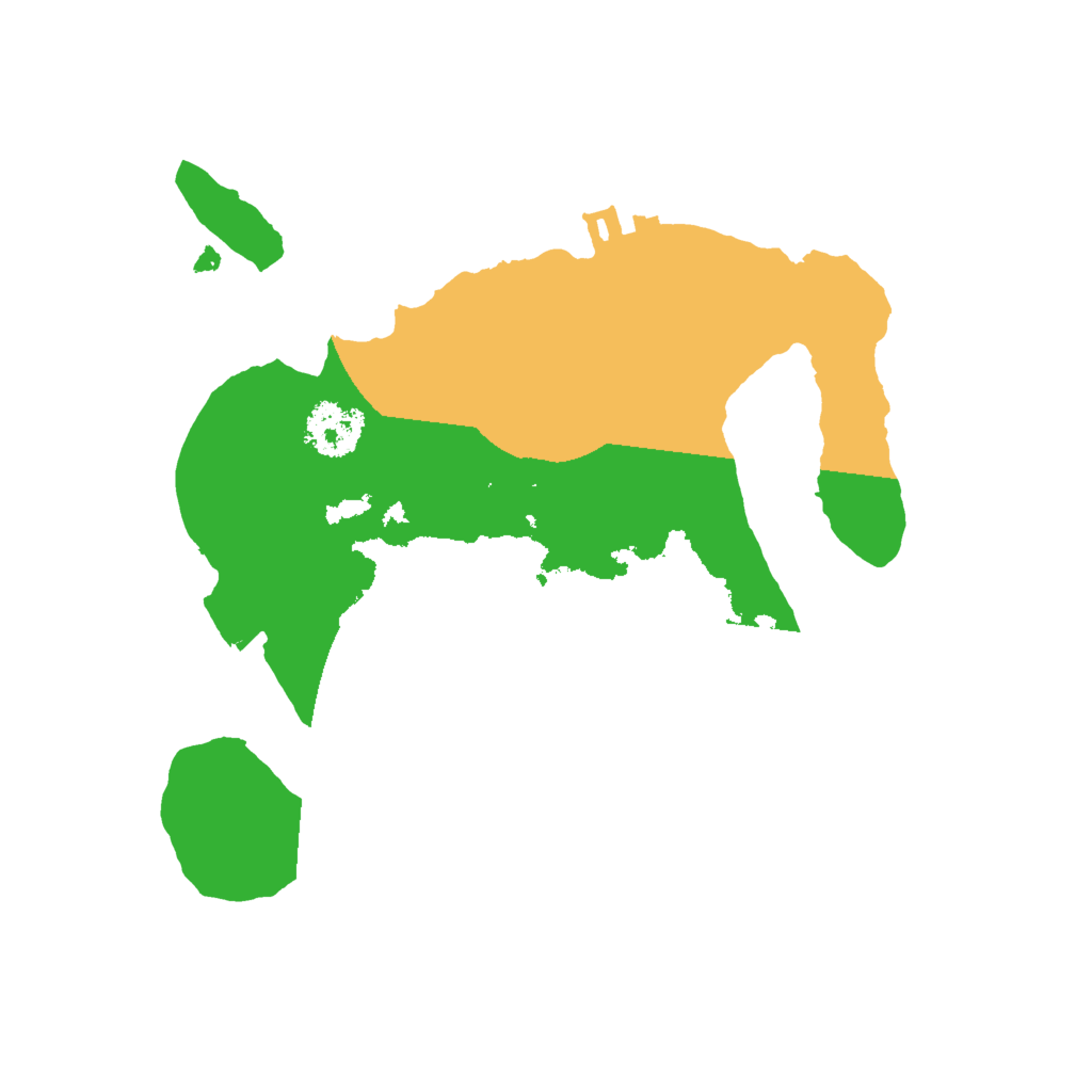 Biome Rust Map: Procedural Map, Size: 2000, Seed: 978511846