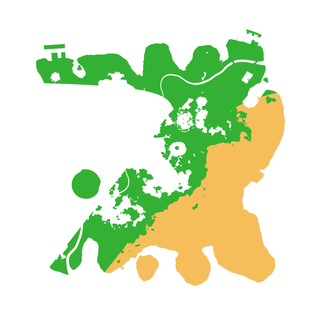 Biome Rust Map: Procedural Map, Size: 3000, Seed: 328173592