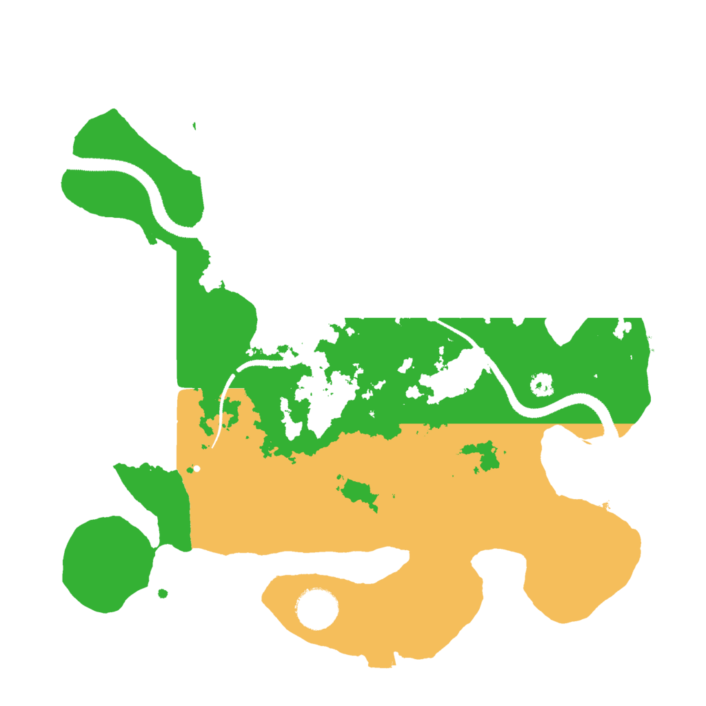 Biome Rust Map: Procedural Map, Size: 3000, Seed: 84651