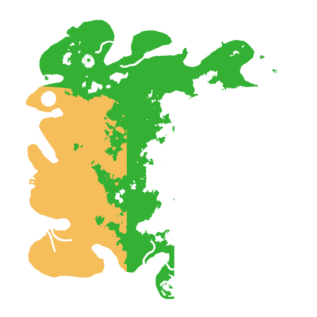 Biome Rust Map: Procedural Map, Size: 3700, Seed: 1761587115