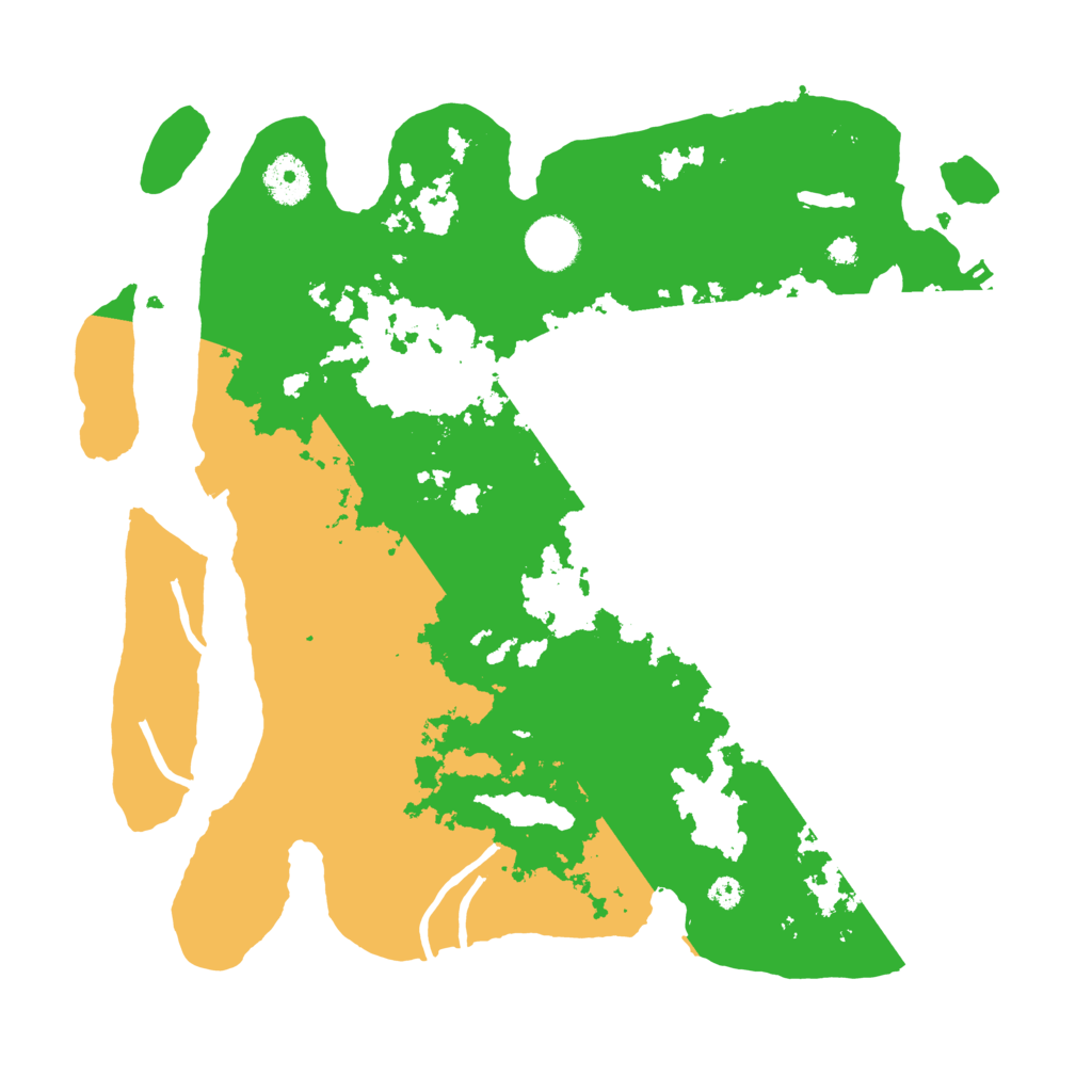 Biome Rust Map: Procedural Map, Size: 3500, Seed: 1517102318