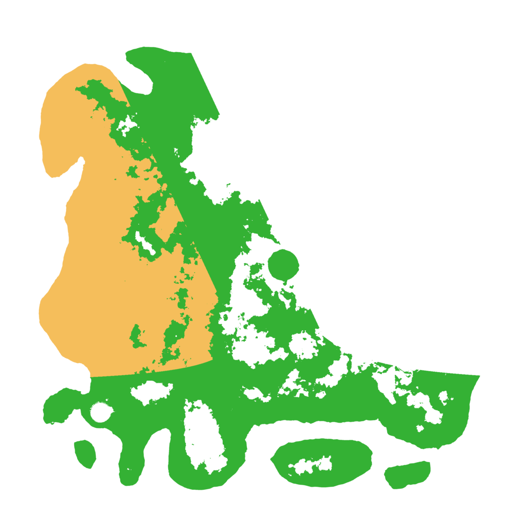 Biome Rust Map: Barren, Size: 4500, Seed: 76718277