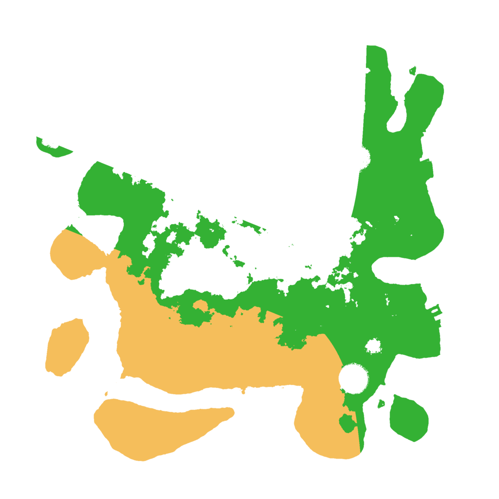 Biome Rust Map: Procedural Map, Size: 3000, Seed: 87838